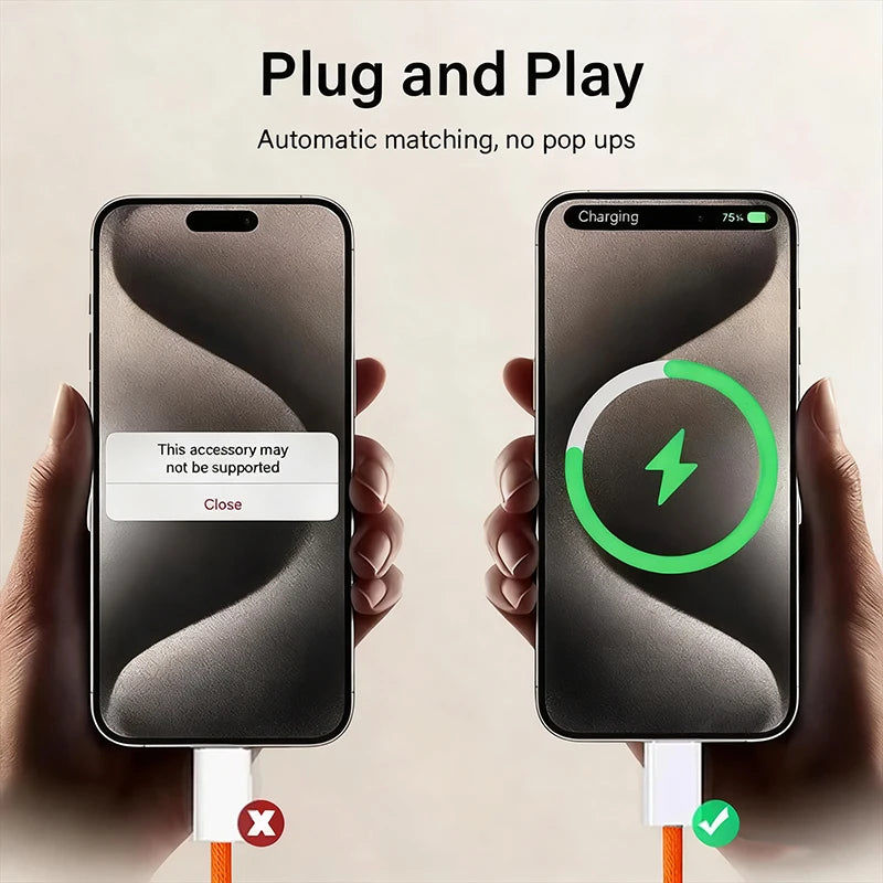 Super Fast Charging Type C Cable | Quick Data Transfer Cord