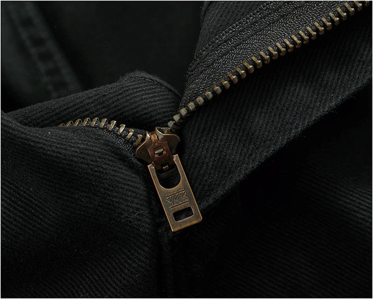 Men's Casual Cotton Twill Cargo Pants | Retro Trendy Style