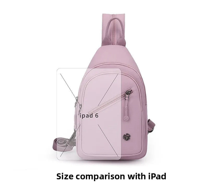 Stylish Urban Minimalist Chest Bag for Women | Multi-Functional Satchel