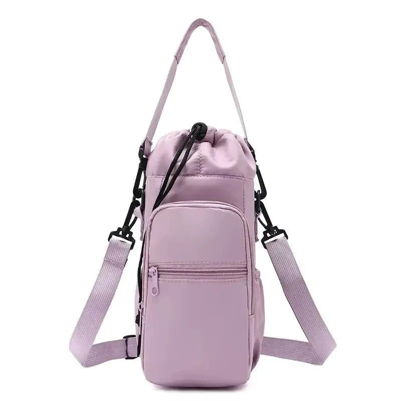 Portable Water Bottle Bag | Insulated Thermal Mugs with Strap