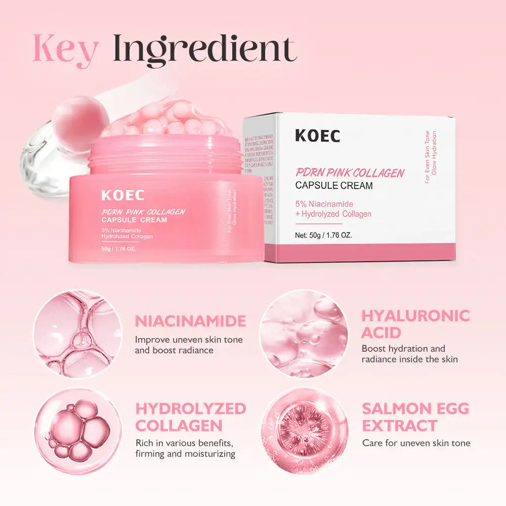 Hydrating Collagen Capsule Cream | Anti-Wrinkle & Glowing Skin