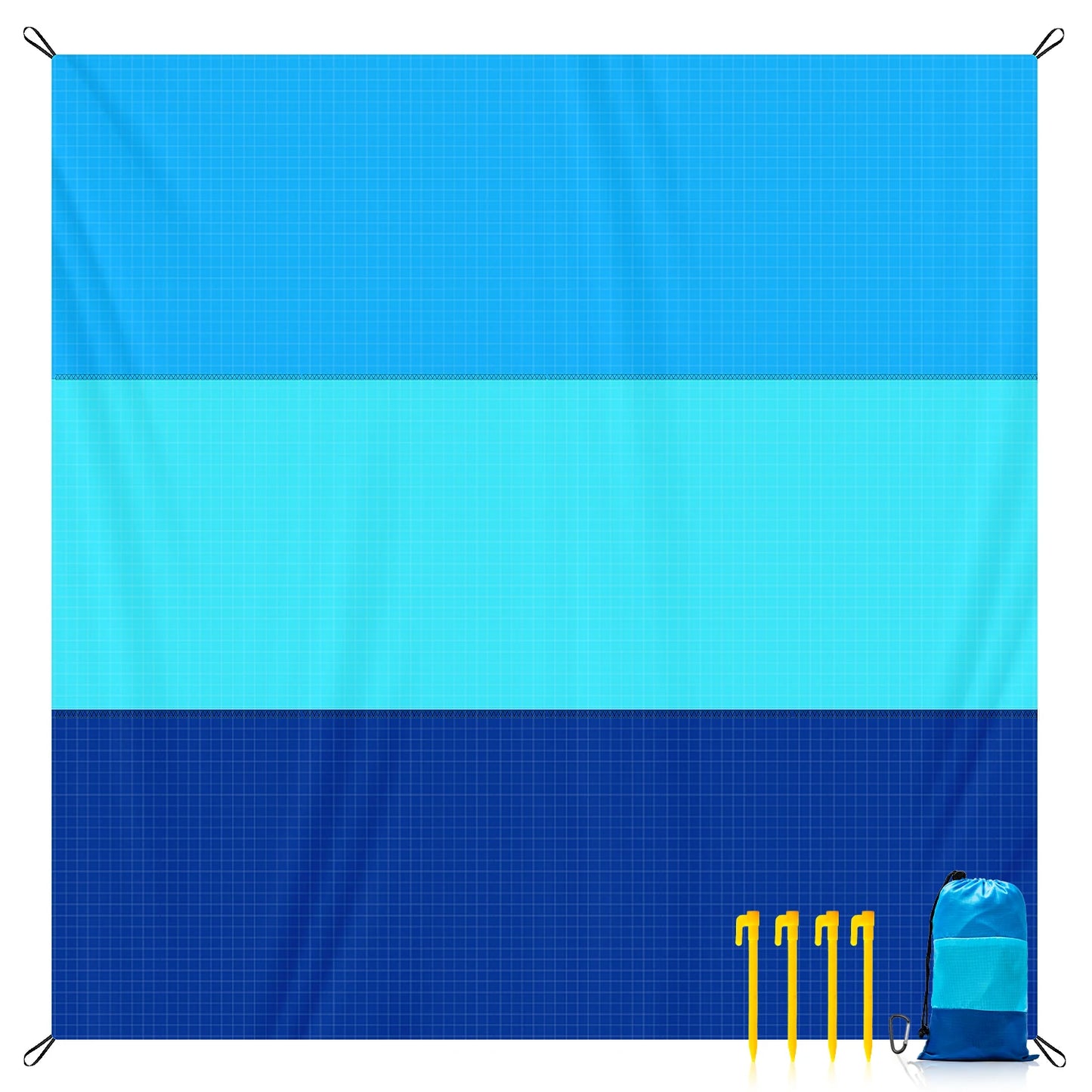 Oversized Beach Blanket | Sand-Free & Water-Resistant Picnic Mat