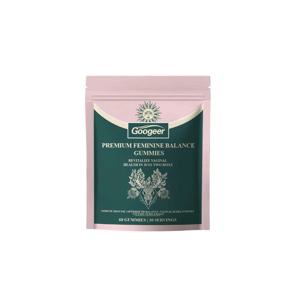 Feminine PH Balance Gummies with Vitamin C & Probiotics - 60 CT