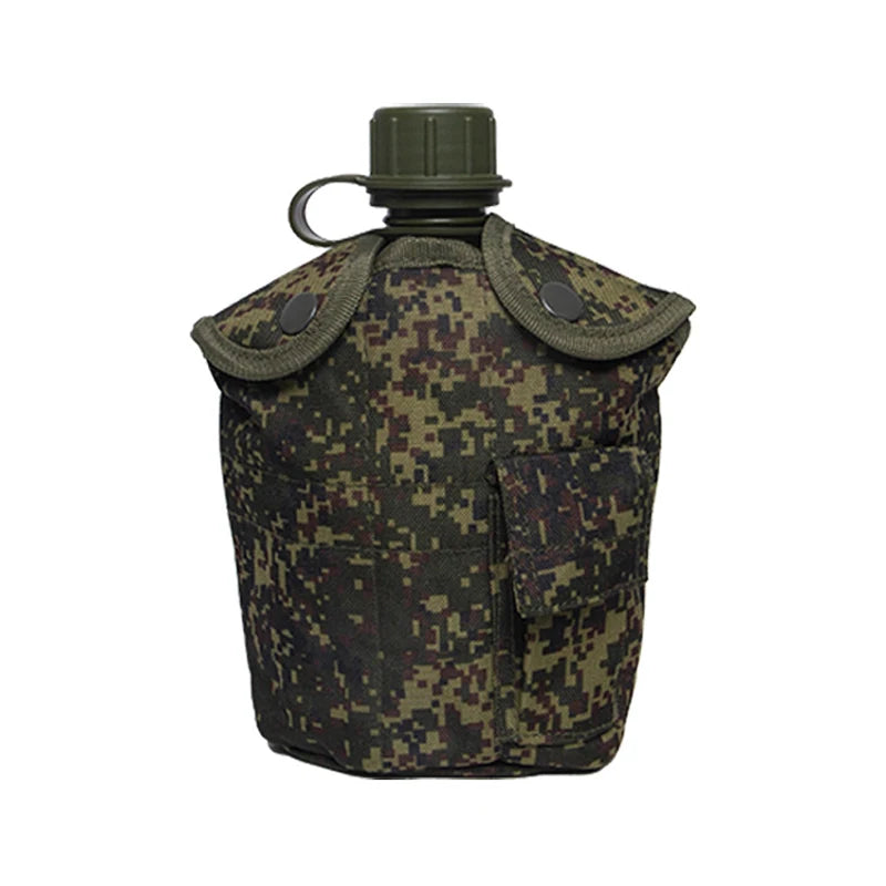 Large Capacity Military Canteen Bottle for Outdoor Adventures