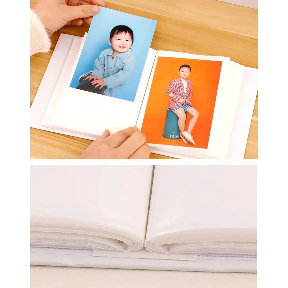 Cute Cartoon 4R Photo Album | 100 Photos Multicolor Collection