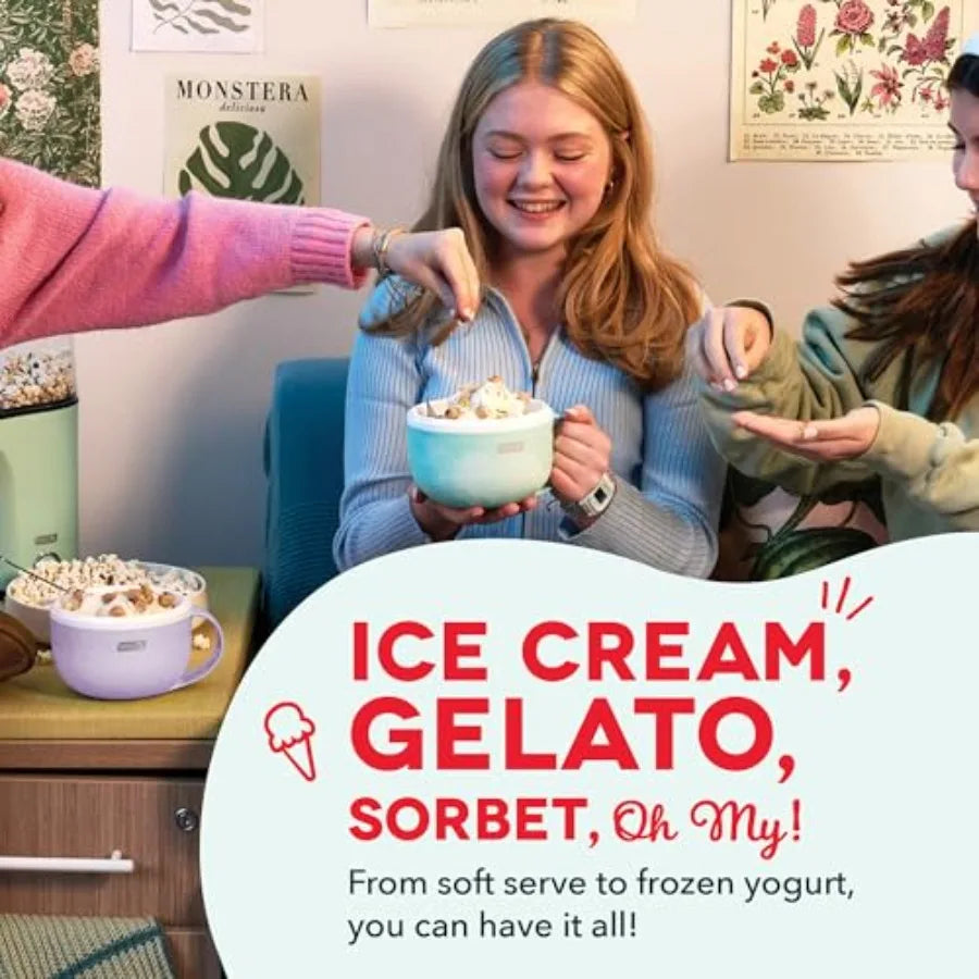 Single Serving Ice Cream Maker | Create Gelato, Yogurt, Sorbet