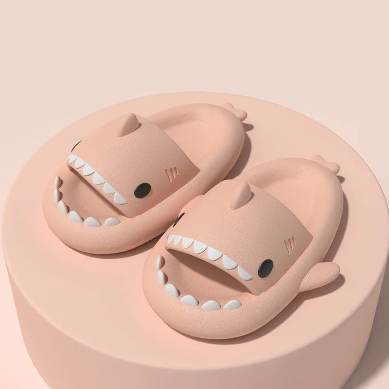 Kids Shark Slippers | Cartoon Non-slip Soft Sandals for Summer
