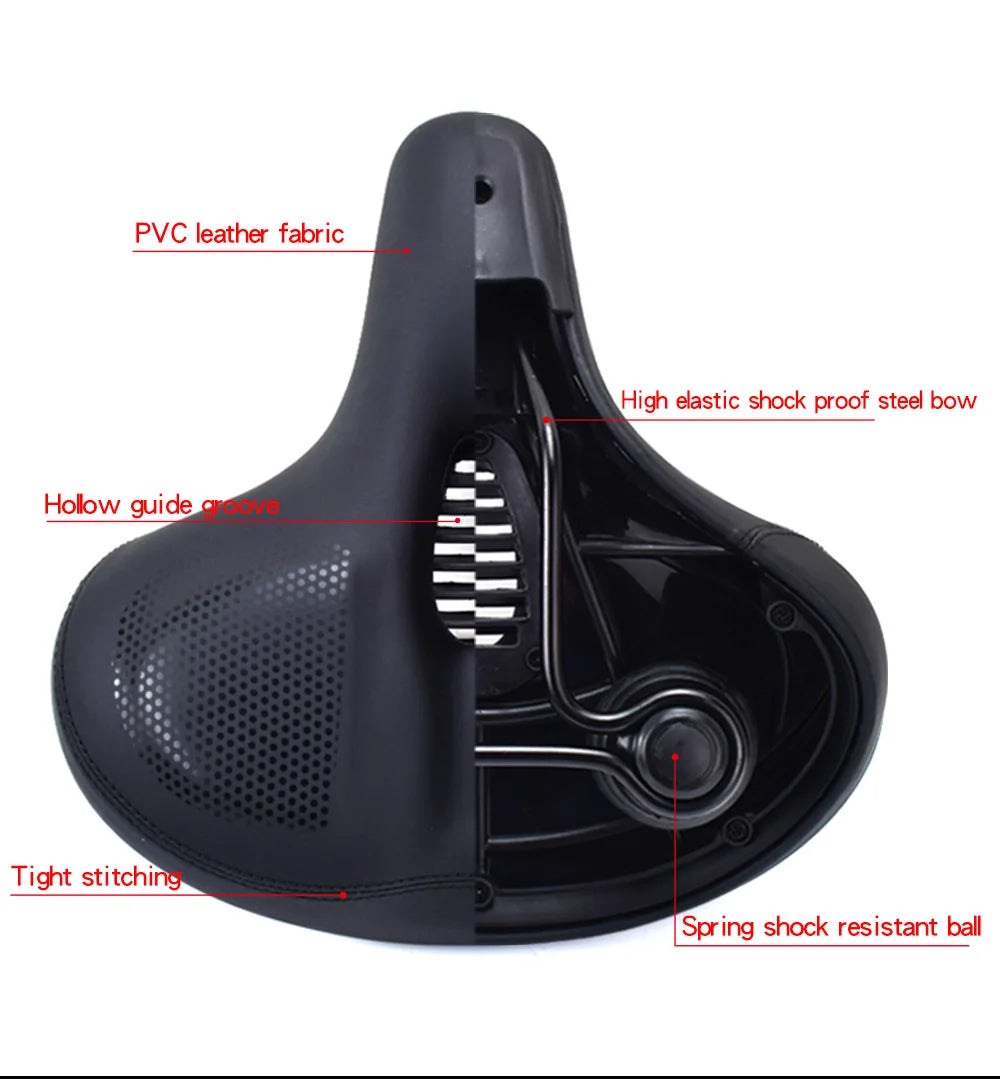 Comfortable Bike Seat Cushion | Widening Thickening Saddle Pad
