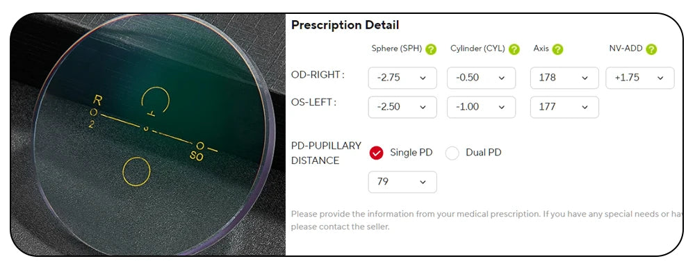 Stylish Women's Multifocal Glasses | Photochromic Prescription Lenses