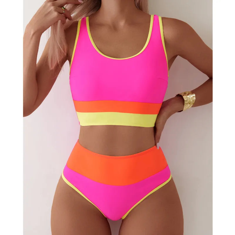Sexy High Waist Bikinis | Trendy Women's Swimwear for Summer