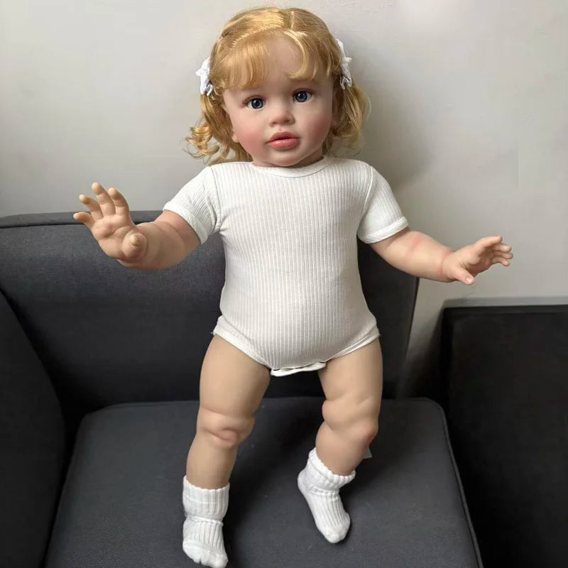 25 Inch Handmade Lifelike Reborn Toddler Girl Doll | Realistic & Cuddly