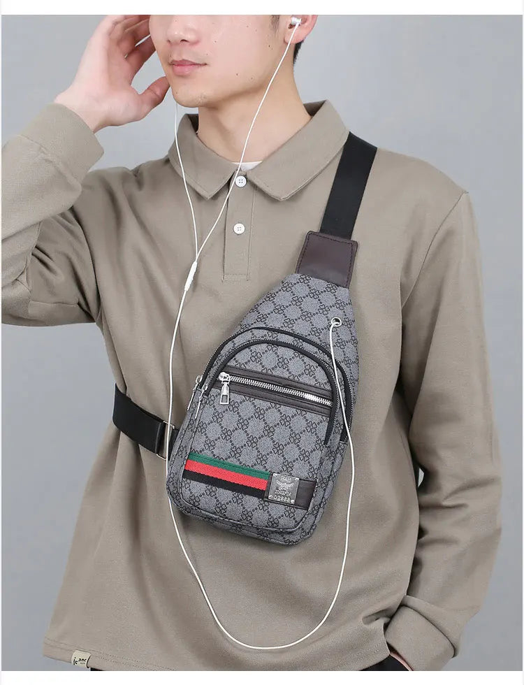 Men's Multifunctional Messenger Bag | Stylish Casual Shoulder Bag