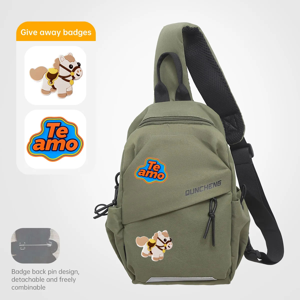 Versatile Crossbody Shoulder Bag for Outdoor Activities