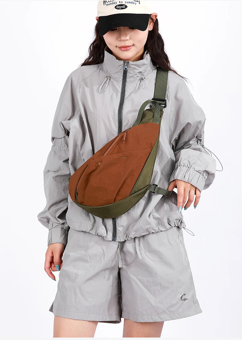 Versatile Outdoor Chest Bag | Large Capacity Sports Messenger Bag