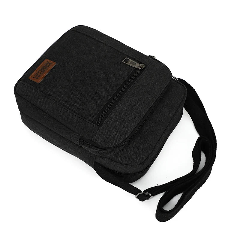 Bolsos de Hombro Cruzados de Lona Duradera para Hombres | Estilo Vintage