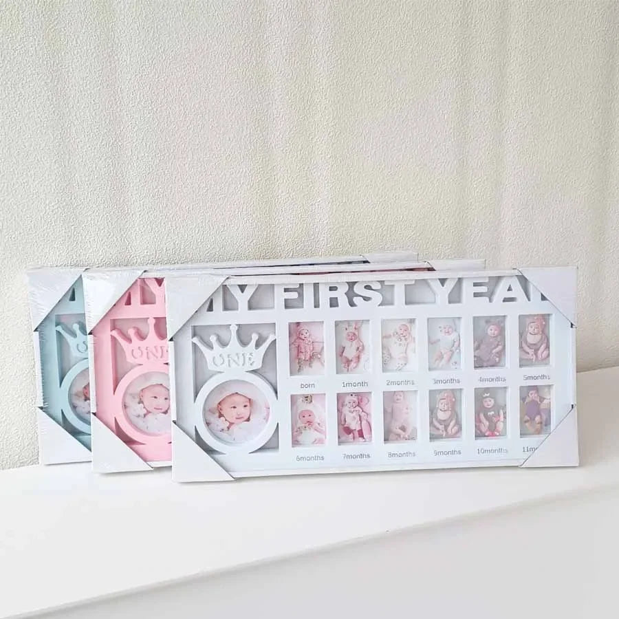 Newborn Baby Growth Photo Frame | My First Year Keepsake Gift