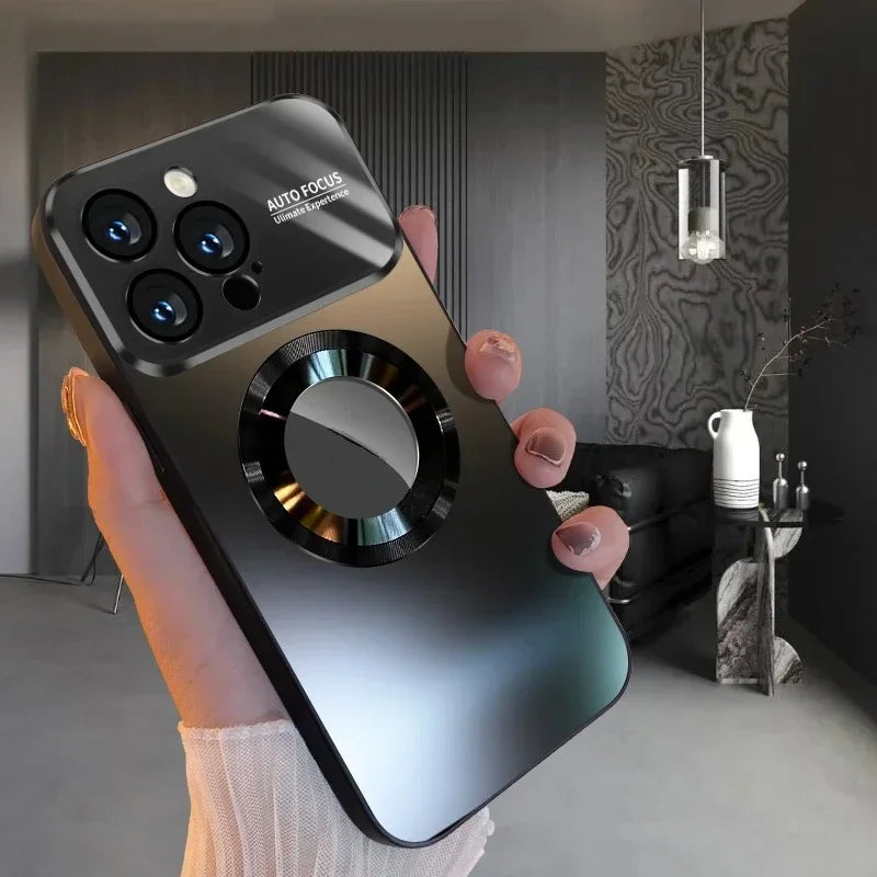 Titanium Metallic Matte Case for iPhone | Premium Camera Protection