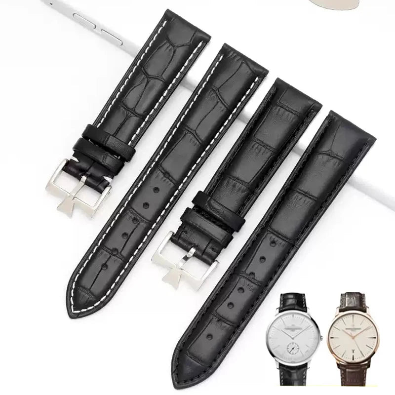 Genuine Leather Watch Band | Stylish Replacement Straps
