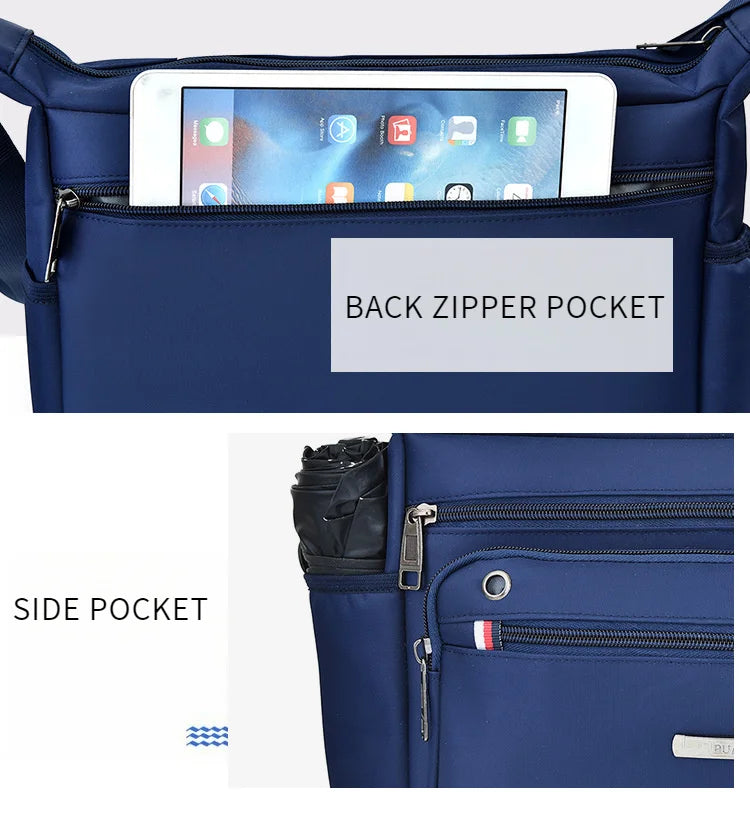 Men's Lightweight Travel Sling Bag | Large Capacity Crossbody