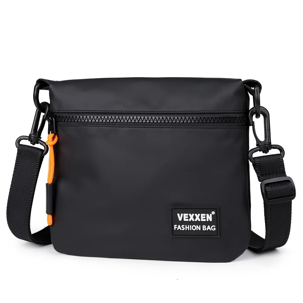 Trendy Unisex Multi-Layer Crossbody Bag | Water-Resistant Style