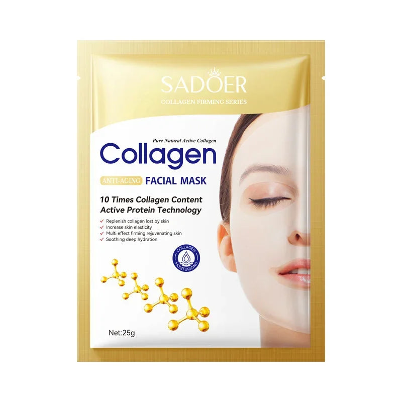 Anti-Aging Collagen Facial Mask | Fade Fine Lines & Firm Skin
