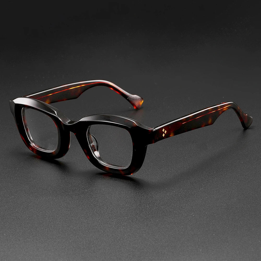 Vintage Luxury Acetate Glasses Frame | Stylish Eyewear for Everyone