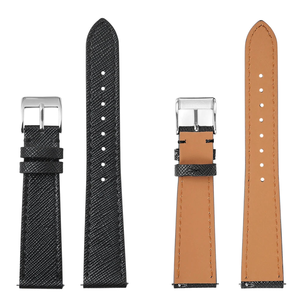 Calfskin Leather Watch Strap | Quick Release, Handmade Design