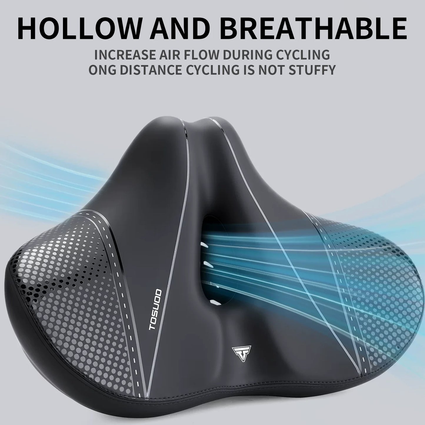 Comfortable Bicycle Seat Pad | Soft & Breathable Bike Saddle