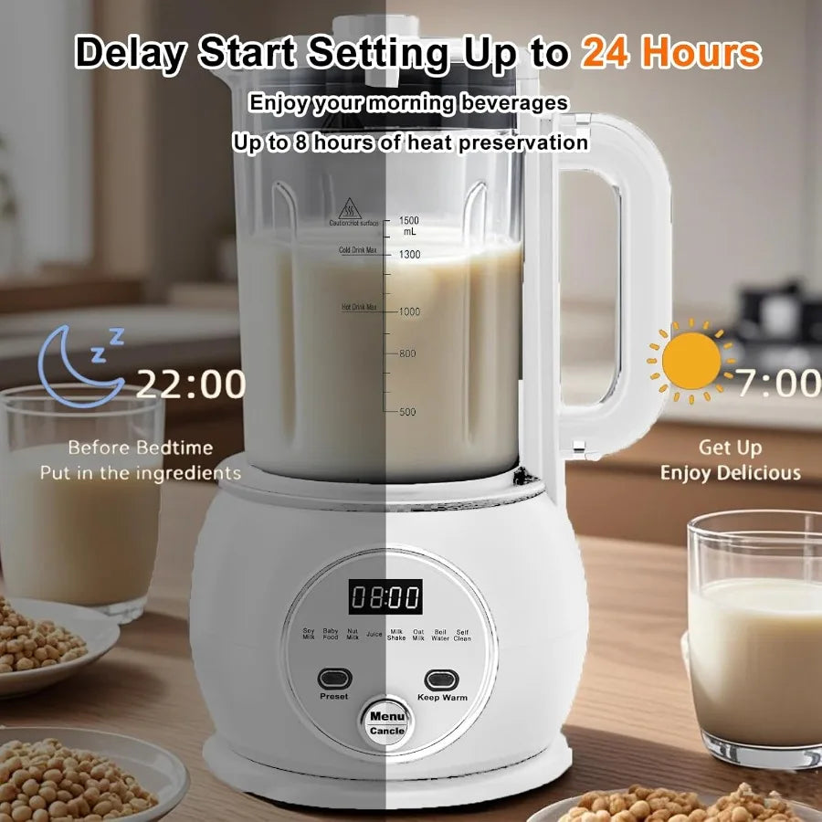 10 in 1 Nut Milk Maker | Homemade Plant-Based Milk & Baby Food