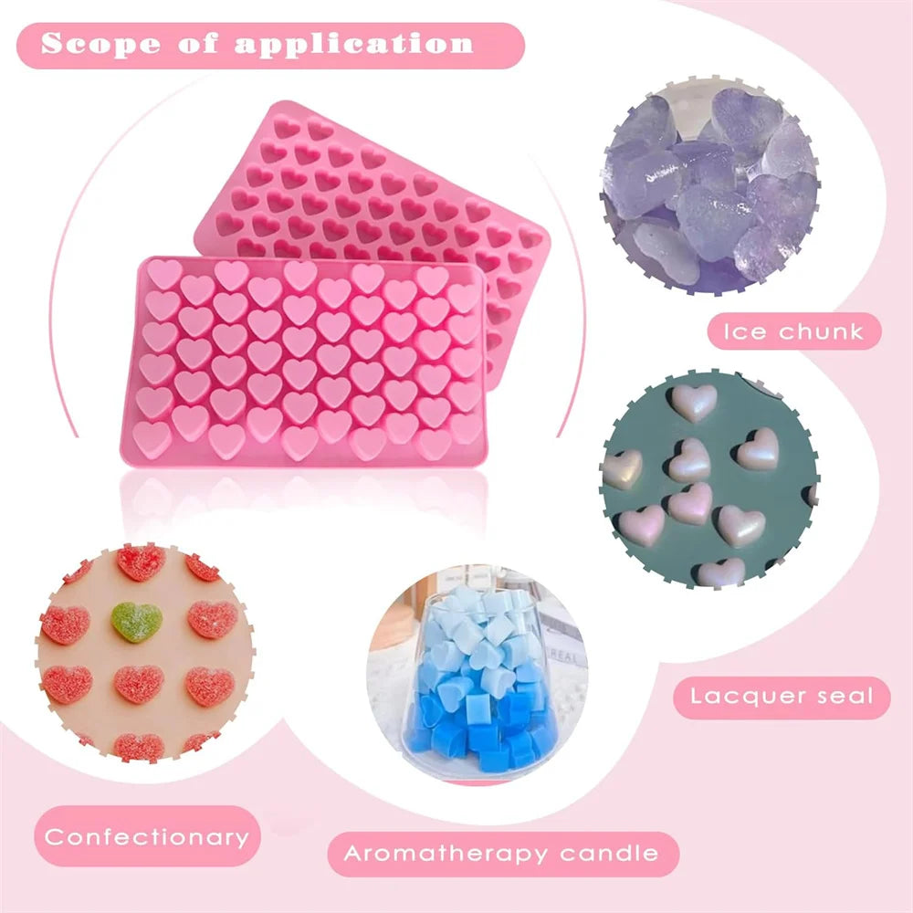 DIY Candy Silicone Moulds Set | Create Fun Gummy Treats at Home