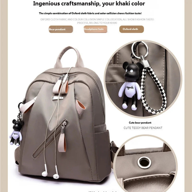 Trendy Anti-Theft Women's Backpack | Stylish & Durable Design