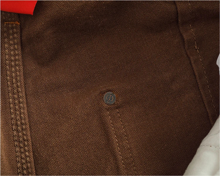 Vintage Cargo Overalls for Men | Stylish Heavy Canvas Pants