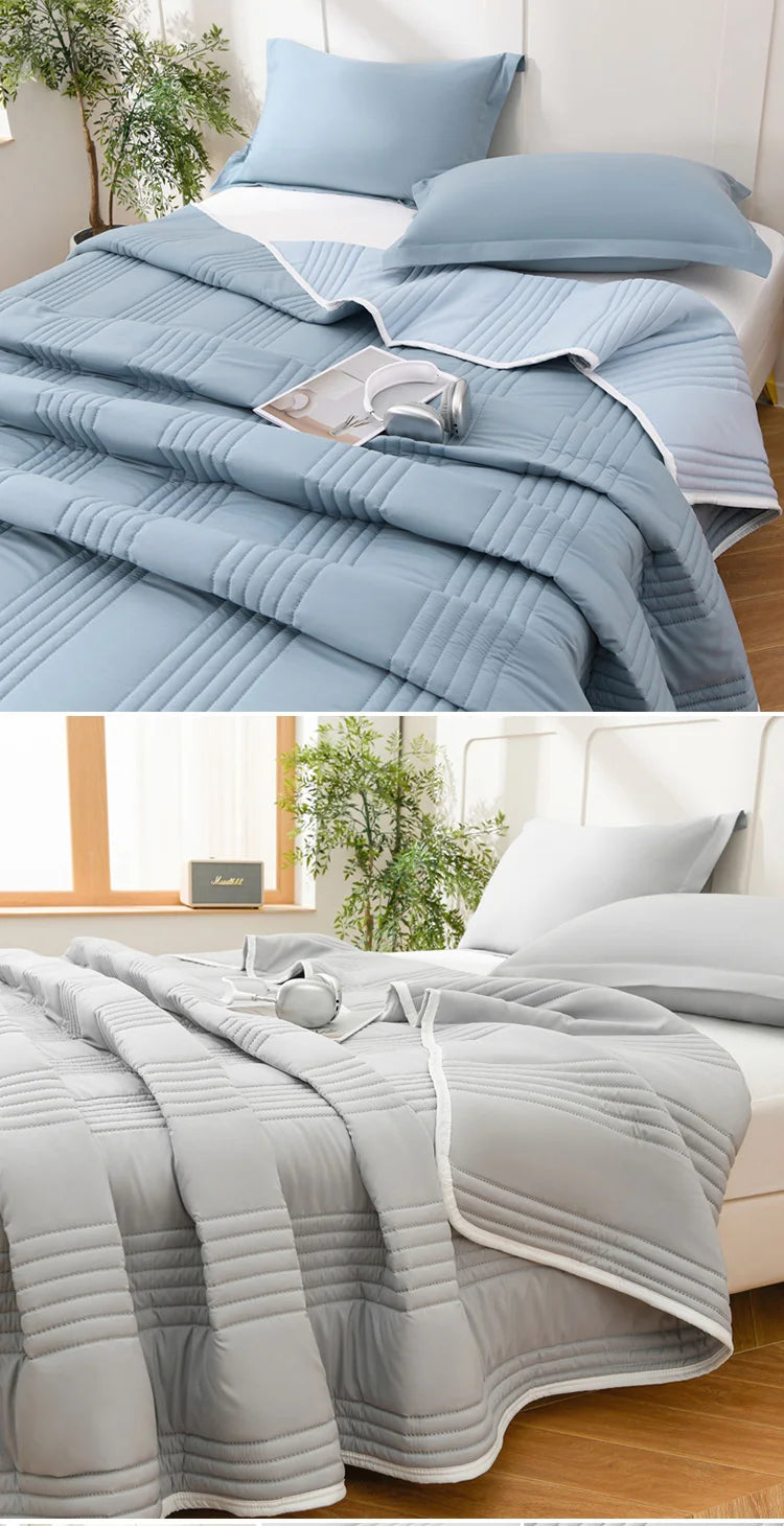 High-Quality Cool Air Blanket | Soft & Breathable Summer Quilt
