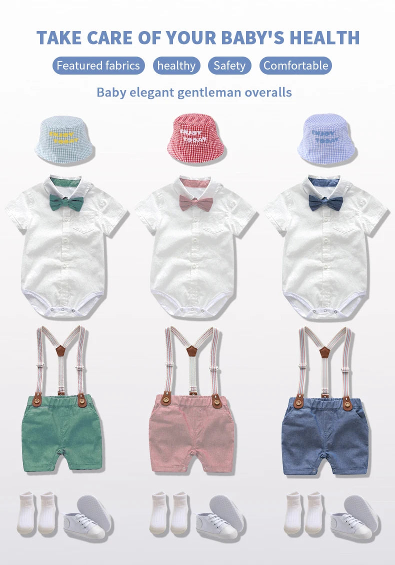 Cotton Birthday Clothes Suit | Stylish Toddler Boy Sets