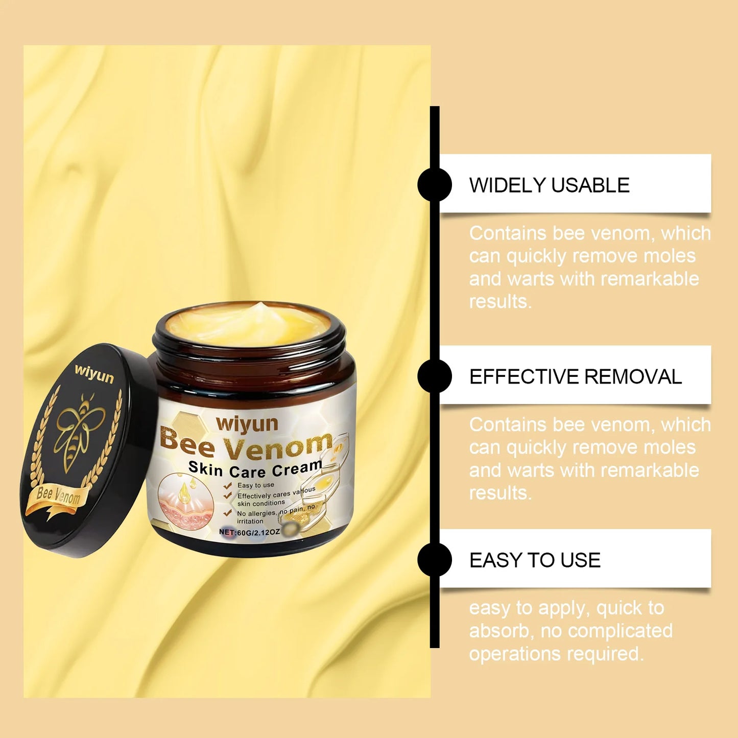 Gentle Cleansing Body Cream | Bee Venom Moisturizing Formula