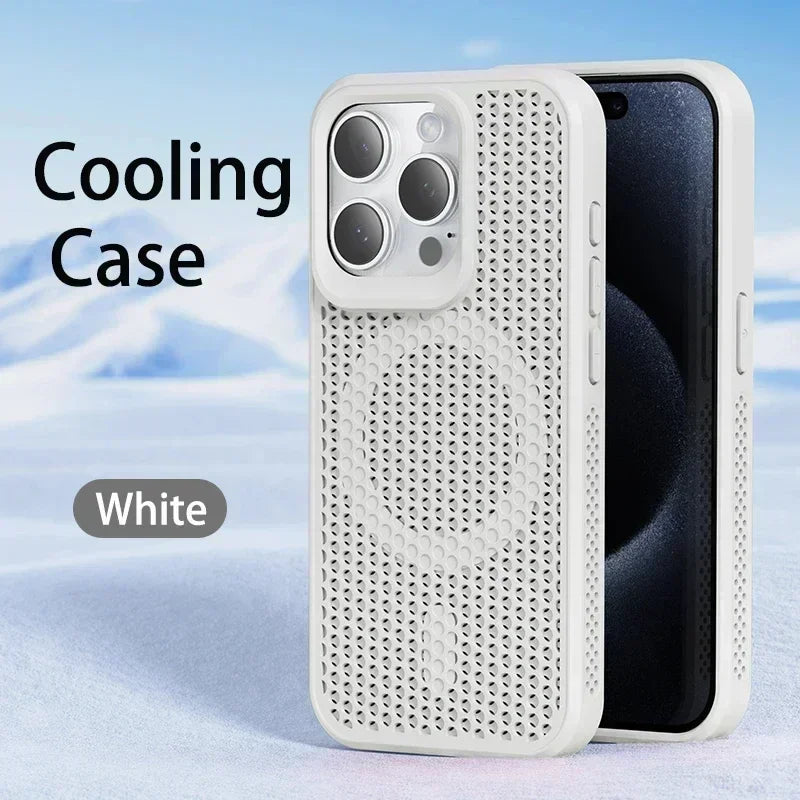 Cooling Heat Dissipation Phone Case | Magnetic Protection for iPhone