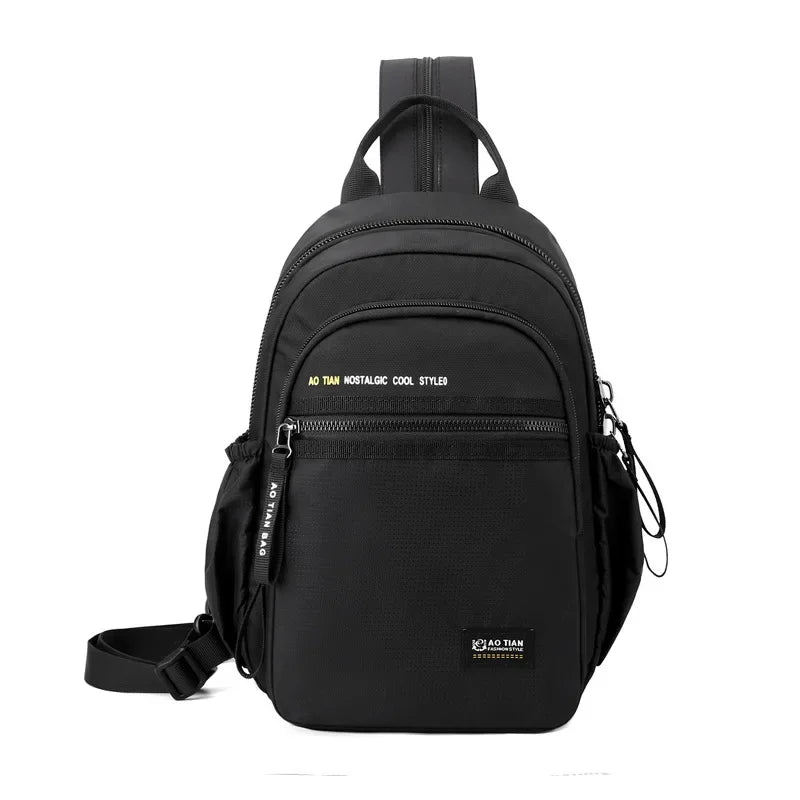 Casual Men's Multi-Functional Shoulder Bag | Perfect Travel Companion