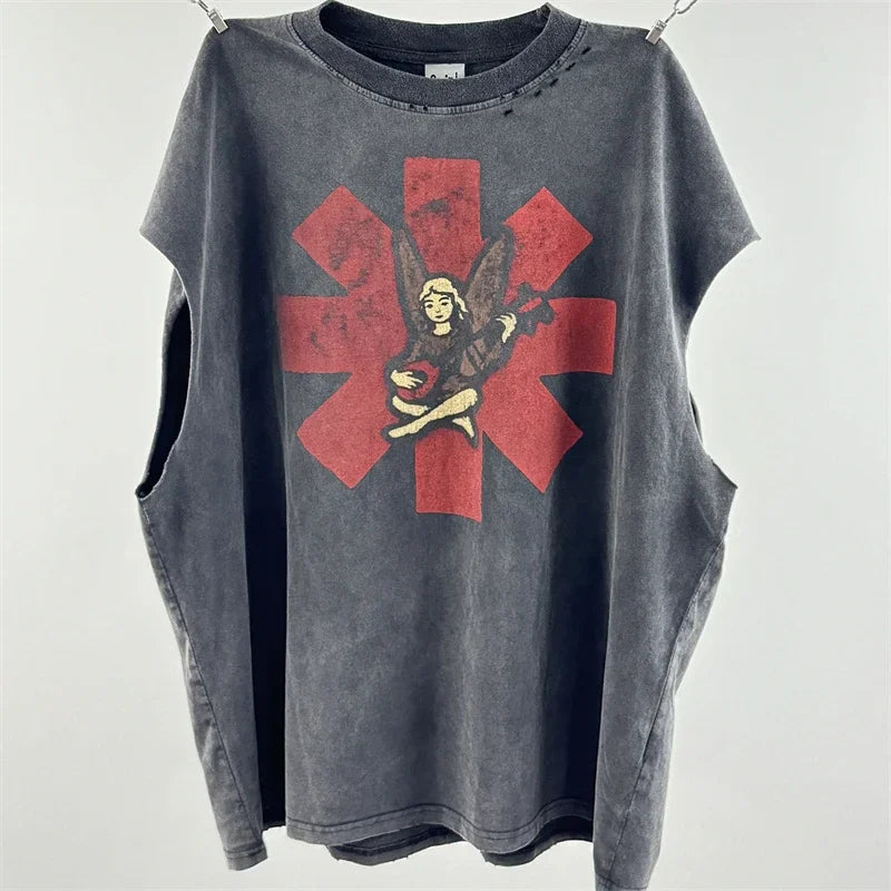 Limited Edition Hand Worn Vest Tee | High Quality Gender-Neutral Apparel
