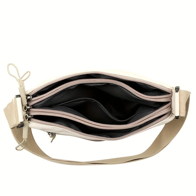 Bolso bandolera de nailon para mujer | Accesorio elegante para el día a día