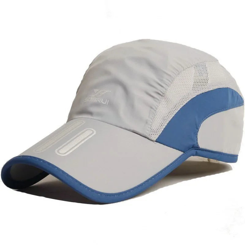 Classic Men's Tide Spring Summer Peaked Cap Quick-drying Sports Sun Hat Women's Baseball Cap Casual Versatile Outdoor Running
