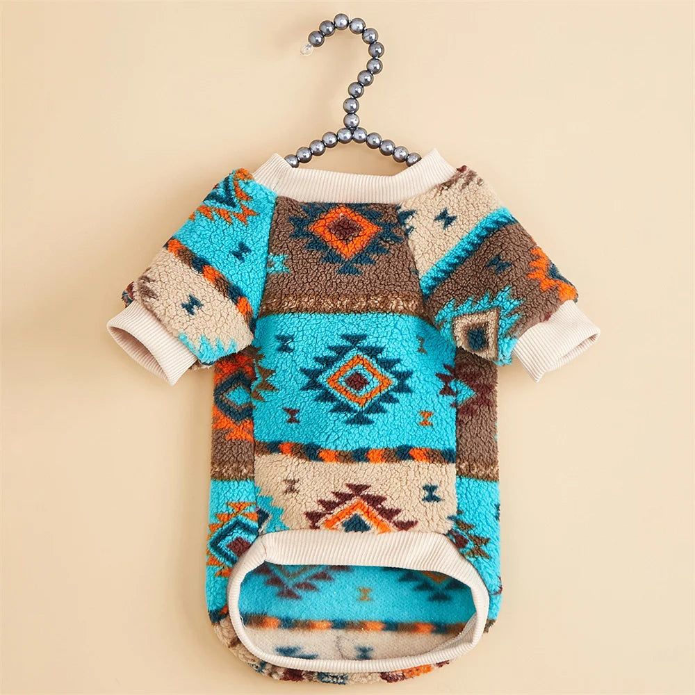 Suéter Acogedor de Invierno para Cachorro | Sudadera con Capucha Cálida y Elegante para Mascotas