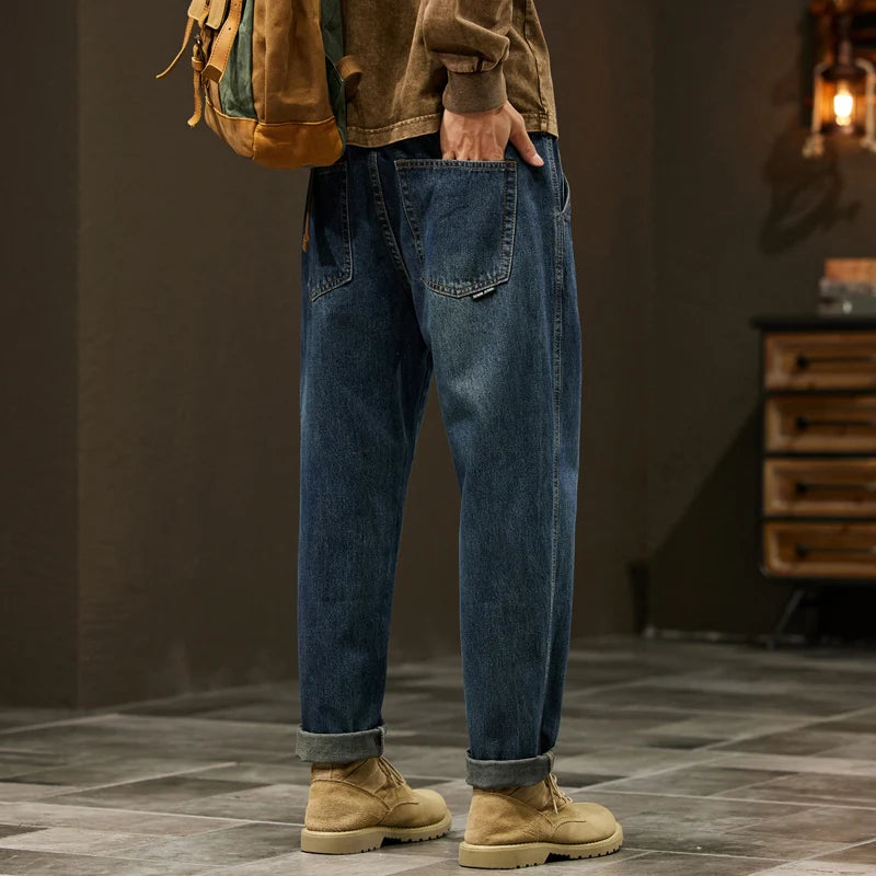 Men's Loose Harem Pants | High Quality Cotton Baggy Jeans