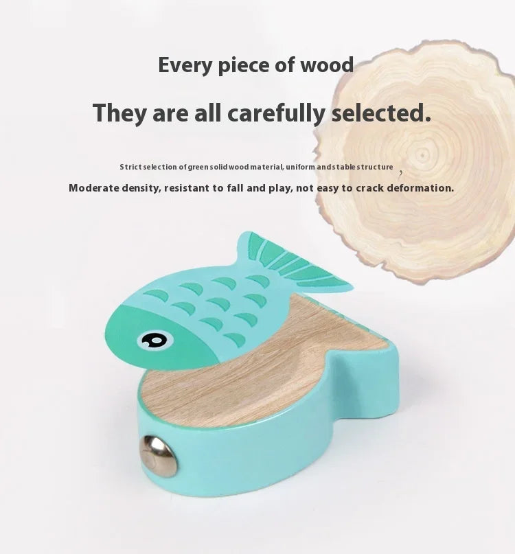 Wooden Fishing Toys for Kids | Fun Montessori Learning Game