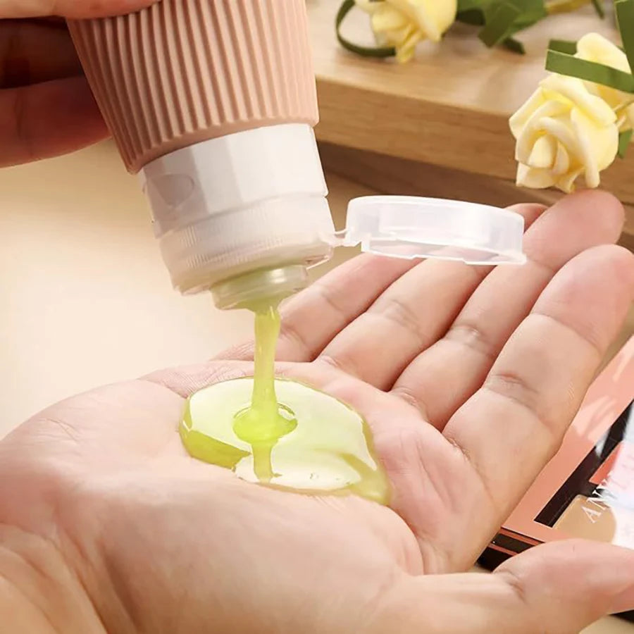 Portable Silicone Travel Bottle | TSA Approved Leak Proof Containers
