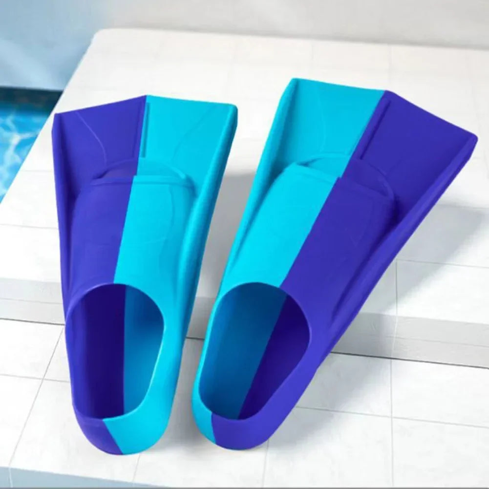Silicone Short Diving Fins for Men, Women & Kids | Swim with Ease