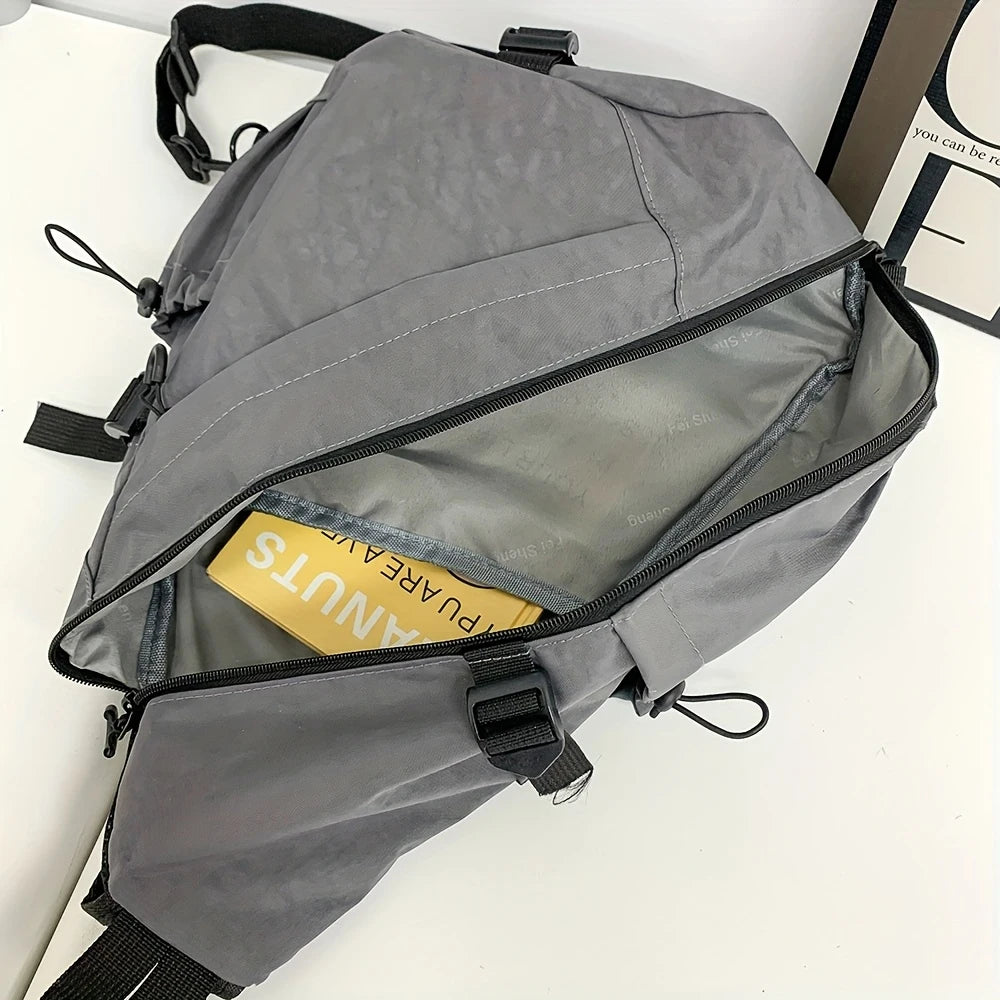 Large Capacity Chest Bag, Sports Shoulder Bag, Cycling Bag, Workwear Bag, New Functional and Versatile Crossbody Bag