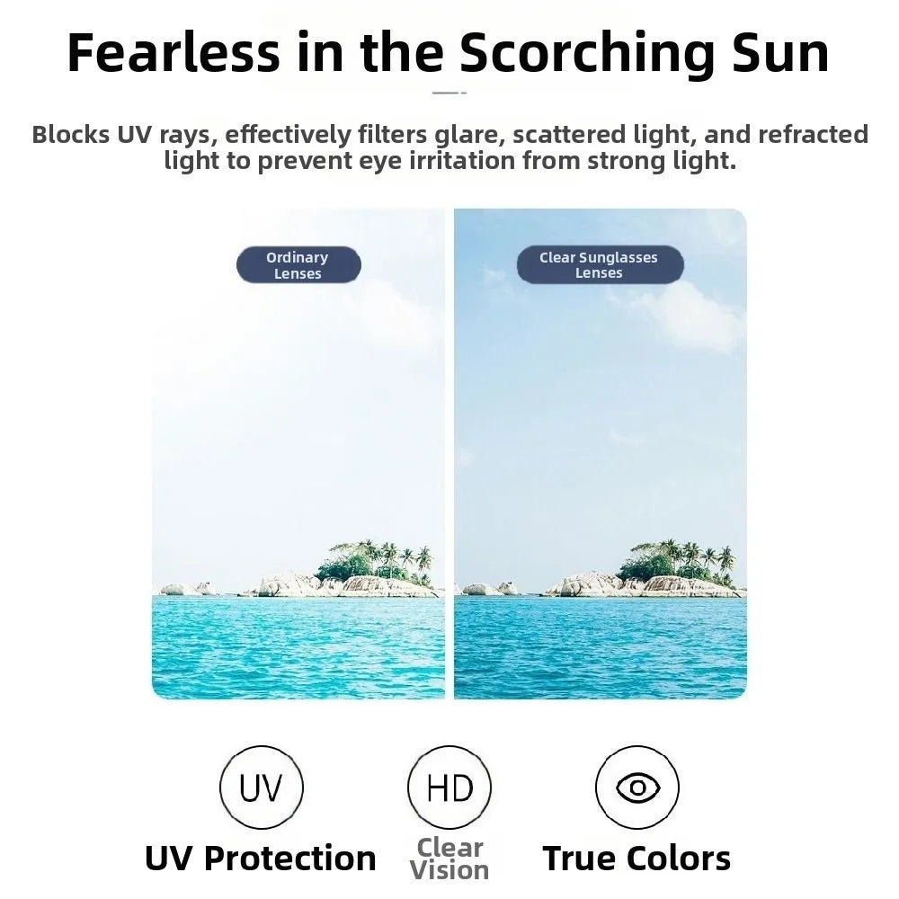 Retro Adjustable Dimming Sunglasses | 9-Level UV Protection