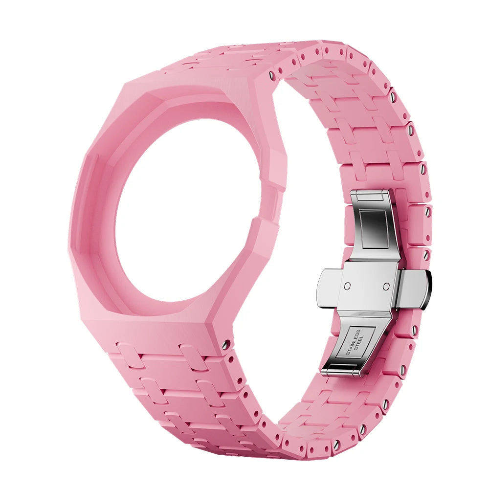 Soul Cool Ceramic Modification Kit For Swatch x AP Royal POP Biomaterials Watch Case Strap Pocket Changer To Wristwatch