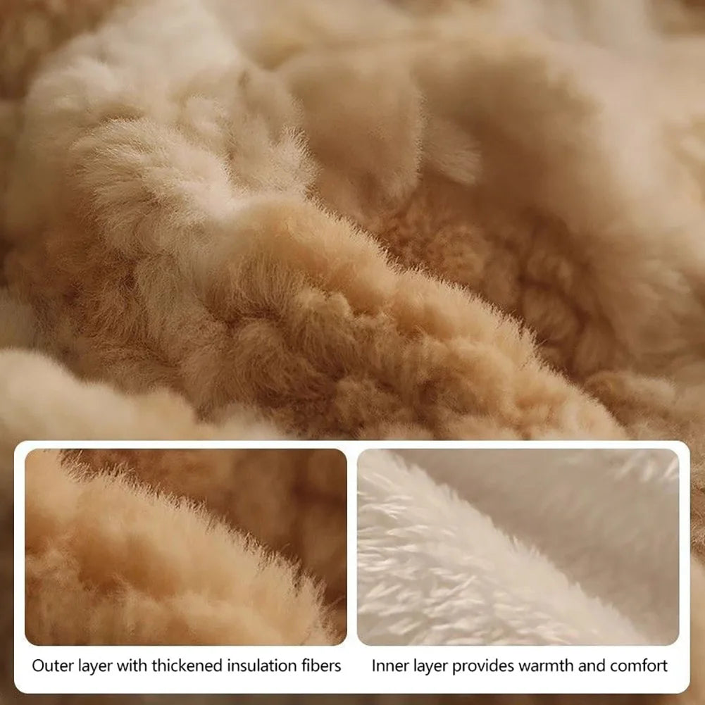 Plush Pet Vest for Dogs and Cats | Warm Winter Jacket