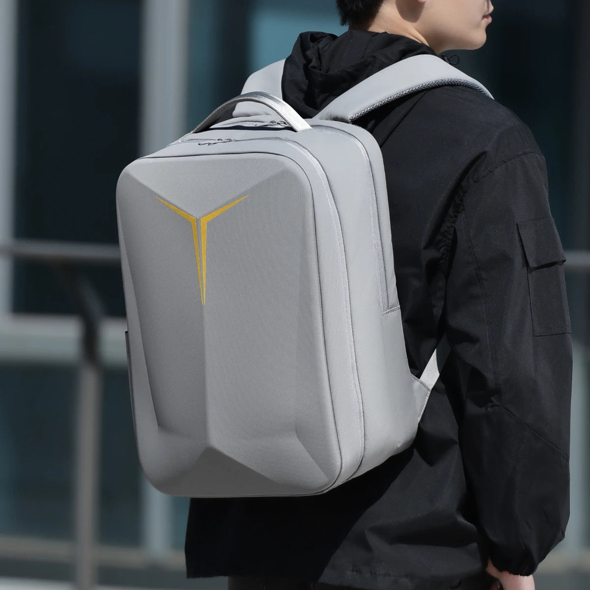 Versatile Hard-Shell Gaming Backpack | Stylish Travel & Laptop Bag